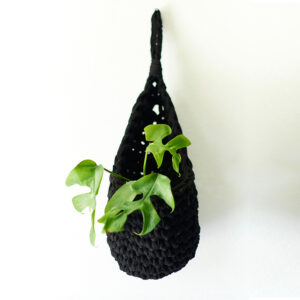 Wall Plant Pod - Black